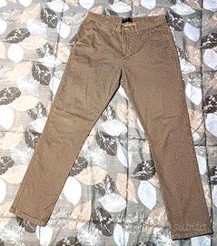 Pantaloni Chino Terranova Houndstooth - Slim Fit