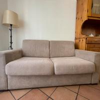 Divano letto con materasso