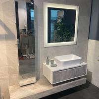 Mobile da Bagno Grigio e Bianco