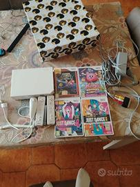 Wii con giochi + cavi