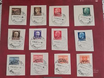 Francobolli Italia regno isole jonie