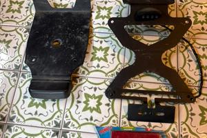 Porta targa e supporto targa Ducati Monster