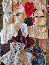 set completo vestitini bimba 3 mesi primav-estate