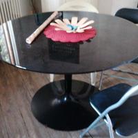 TAVOLO ROTONDO VETRO CALLIGARIS