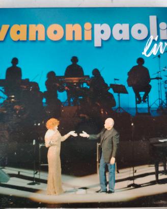 Doppio CD Vanoni Paoli Live