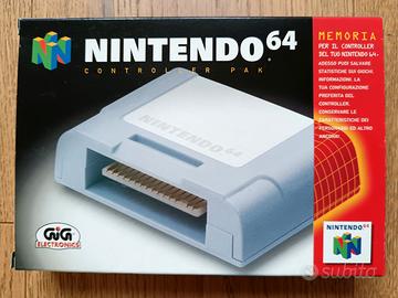 Scatola di Controller Pak Nintendo GIG per 64