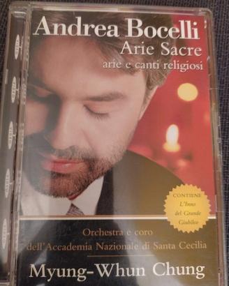  DVD Andrea Bocelli: arie sacre
