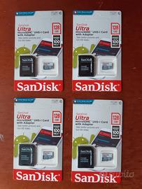 SanDisk micro SD 128GB scheda di memoria