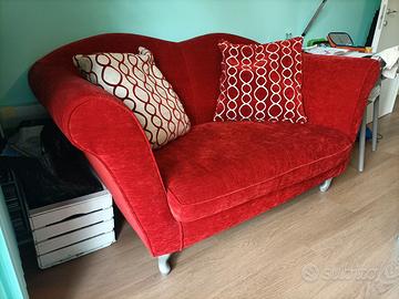 DIVANO ROSSO 2 POSTI +