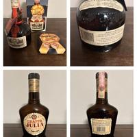 2 bottiglie Cognac Grand Marnier Grappa Julia