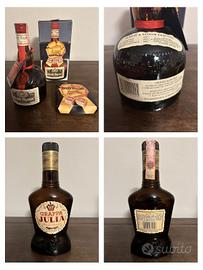 2 bottiglie Cognac Grand Marnier Grappa Julia