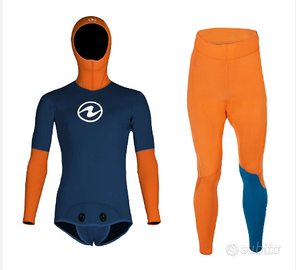 Muta subacquea uomo - donna