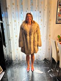 Pelliccia volpe argentata