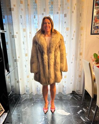 Pelliccia volpe argentata