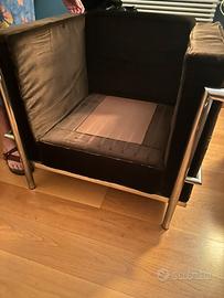 poltrona stile cassina LS2 le corbusier