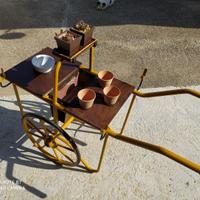 Carrello ornamentale
