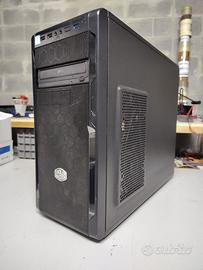 Cabinet Cooler Master N300 con alimentatore e DVD