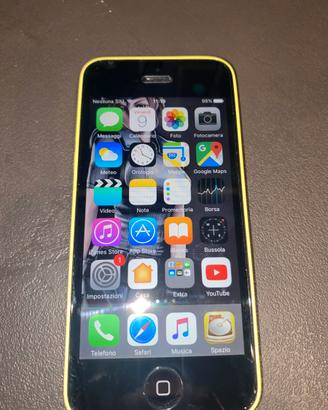 Iphone 5c giallo 32 giga