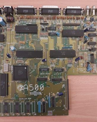Commodore Amiga 500 motherboard Rev.6A Testata OK