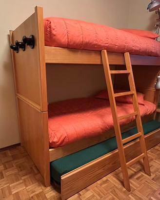 Letto a castello 3 posti