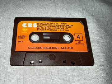 Claudio Baglioni Alèè òò 2 cassette