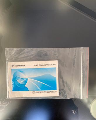 Libretto uso e manutenzione Honda @ 125 / 150 - ES