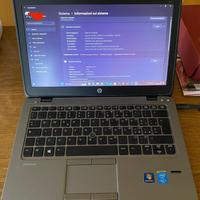 PC HP ELITEBOOK 820 G2 COMPLETO DI ACCESSORI