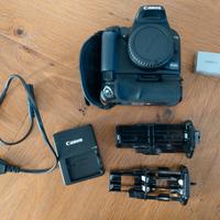 CANON EOS 1000D con BATTERY GRIP