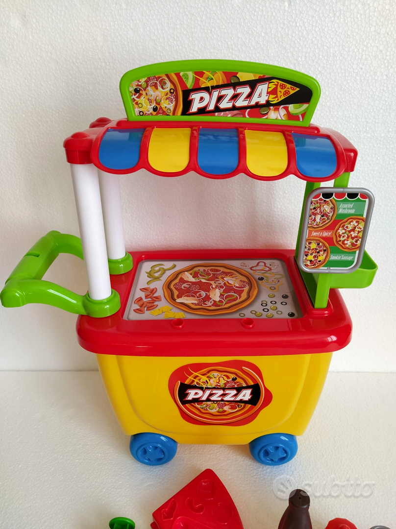 Playset Didò pongo carrello pizza gioco formine Collezionismo In