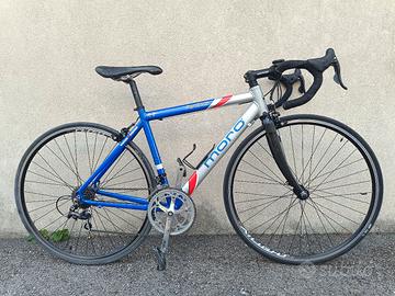 Bici da corsa taglia S, alluminio e carbonio
