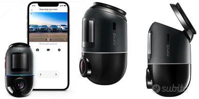 70mai Dash Cam Omni X200 360° Nero 128GB
