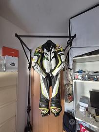 Tuta da moto MTECH intera in pelle – taglia S