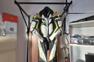 Tuta da moto MTECH intera in pelle – taglia S