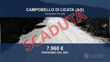 Immobile in asta di 29220 m² a Campobello di Licat