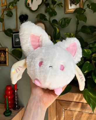 Peluche Pipistrello bianco Albino Kawaii Gothic