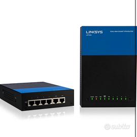 Linksys Lrt224-Eu Router Vpn Dual Wan Gigabit