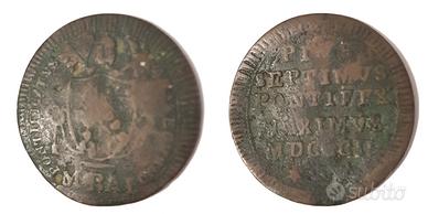 1 baiocco 1802 stato pontificio pio vii