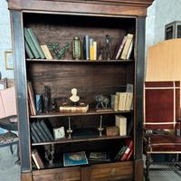 Grande libreria impero in noce