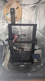 Creality Ender 3 Pro + Enclosure + Ricambi