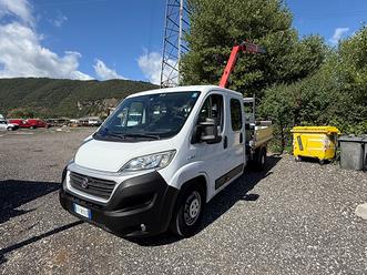Fiat Ducato 2.3 140cv 7 Posti + GRU FASSI 2018 Eur