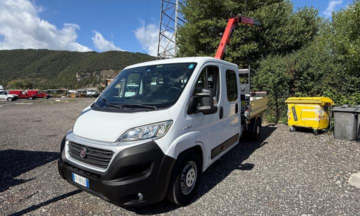 Fiat Ducato 2.3 140cv 7 Posti + GRU FASSI 2018 Eur