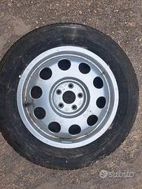 1 CERCHIO IN LEGA AUDI A3 8L 6 X 15" ORIGINALE 8L