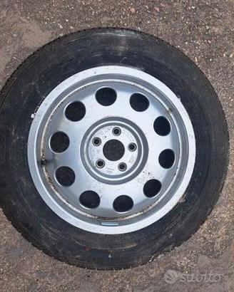 1 CERCHIO IN LEGA AUDI A3 8L 6 X 15" ORIGINALE 8L