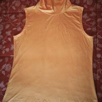 Canotta a lupetto in microfibra