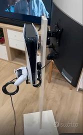 Ps5 slim digital staffa e monitor