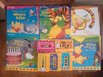 Lotto 5 storie di Winnie the Pooh con musicassetta