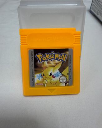 Pokemon giallo gameboy gbc