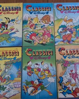 Lotto 18 Fumetti Classici Disney Sequenza 200-217