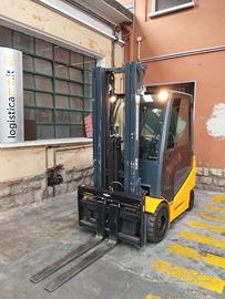 Muletto Jungheinrich 25 q.li triplex