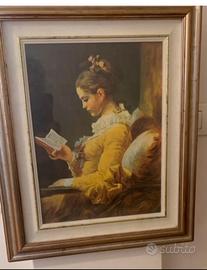 La “Lettrice “  di Jean-Honoré Fragonard